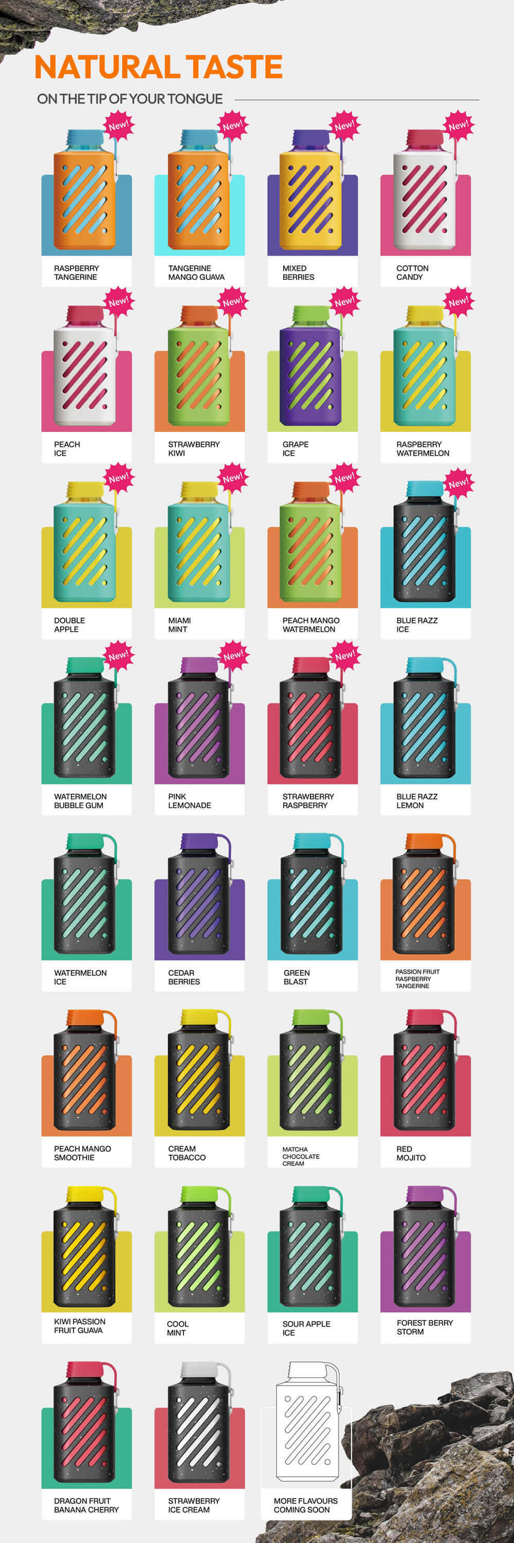 Vozol Gear 10000 Puff Çeşitleri